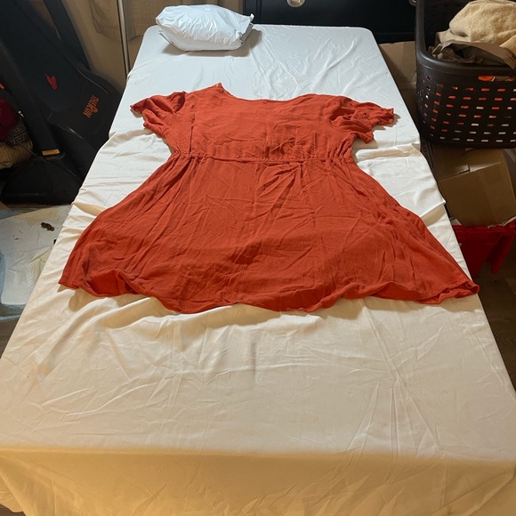 Embroidered Rust Top - Picture 6 of 13